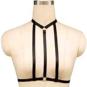 Kópia 1 - Red elastic harness, strap - Anastazia