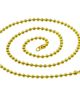 Guličková retiazka z chirurgickej ocele, zlatá farba - 1,50/550 mm