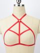 Red elastic open bra - Stella