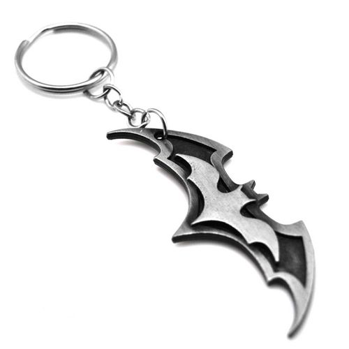 Prívesok na kľúče, patinovaný symbol "Batman"