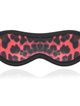 Pink-black erotic mask, leopard pattern