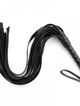 Erotic set, whip and handcuffs, black color