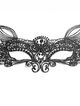 Lace black mask with ribbon - Foxy